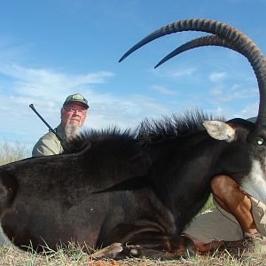 Hunting Sable with Wintershoek Johnny Vivier Safaris in SA