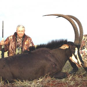 Hunting Sable with Wintershoek Johnny Vivier Safaris in SA