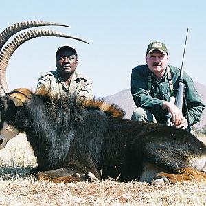 Hunting Sable with Wintershoek Johnny Vivier Safaris in SA