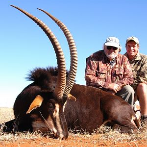 Hunting Sable with Wintershoek Johnny Vivier Safaris in SA