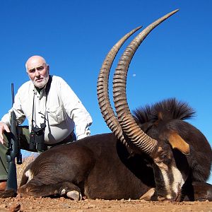 Hunting Sable with Wintershoek Johnny Vivier Safaris in SA