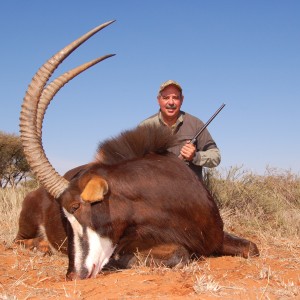 Hunting Sable with Wintershoek Johnny Vivier Safaris in SA