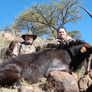 Hunting Sable with Wintershoek Johnny Vivier Safaris in SA