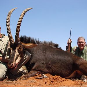 Hunting Sable with Wintershoek Johnny Vivier Safaris in SA