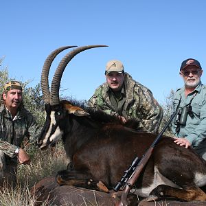 Hunting Sable with Wintershoek Johnny Vivier Safaris in SA