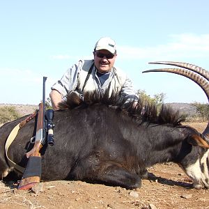 Hunting Sable with Wintershoek Johnny Vivier Safaris in SA