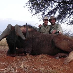 Hunting Black Wildebeest with Wintershoek Johnny Vivier Safaris in SA