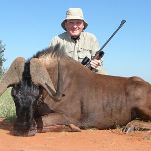 Hunting Black Wildebeest with Wintershoek Johnny Vivier Safaris in SA