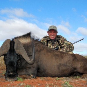 Hunting Black Wildebeest with Wintershoek Johnny Vivier Safaris in SA