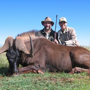 Hunting Black Wildebeest with Wintershoek Johnny Vivier Safaris in SA