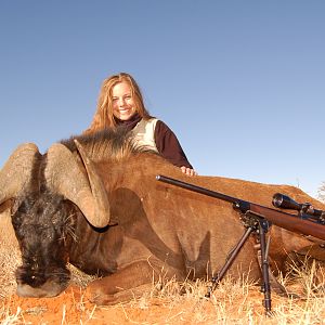 Hunting Black Wildebeest with Wintershoek Johnny Vivier Safaris in SA