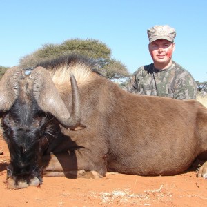 Hunting Black Wildebeest with Wintershoek Johnny Vivier Safaris in SA