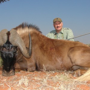 Hunting Black Wildebeest with Wintershoek Johnny Vivier Safaris in SA