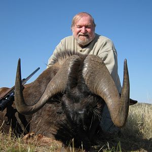 Hunting Black Wildebeest with Wintershoek Johnny Vivier Safaris in SA