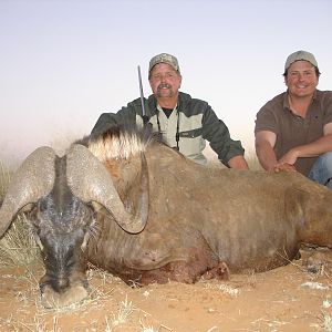 Hunting Black Wildebeest with Wintershoek Johnny Vivier Safaris in SA