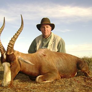 Hunting Blesbok with Wintershoek Johnny Vivier Safaris in SA