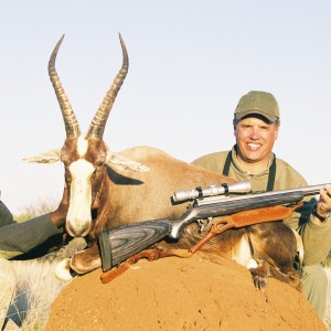 Hunting Blesbok with Wintershoek Johnny Vivier Safaris in SA