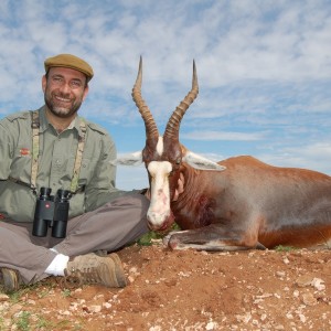 Hunting Blesbok with Wintershoek Johnny Vivier Safaris in SA