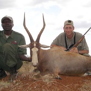 Hunting Blesbok with Wintershoek Johnny Vivier Safaris in SA