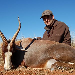 Hunting Blesbok with Wintershoek Johnny Vivier Safaris in SA