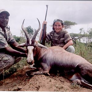 Hunting Blesbok with Wintershoek Johnny Vivier Safaris in SA