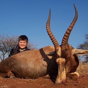 Hunting Blesbok with Wintershoek Johnny Vivier Safaris in SA