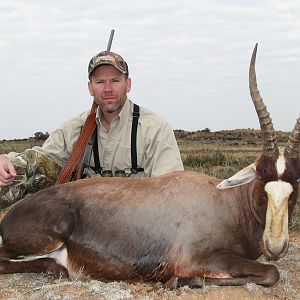 Hunting Blesbok with Wintershoek Johnny Vivier Safaris in SA