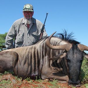 Hunting Blue Wildebeest with Wintershoek Johnny Vivier Safaris in SA