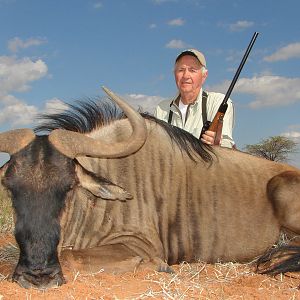 Hunting Blue Wildebeest with Wintershoek Johnny Vivier Safaris in SA