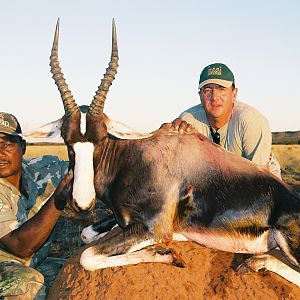 Hunting Bontebuck with Wintershoek Johnny Vivier Safaris in SA