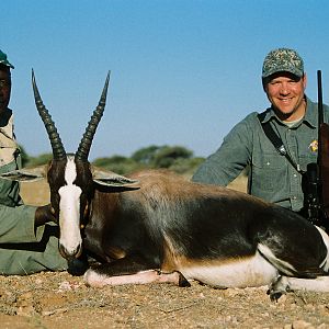 Hunting Bontebuck with Wintershoek Johnny Vivier Safaris in SA