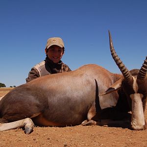 Hunting Bontebuck with Wintershoek Johnny Vivier Safaris in SA