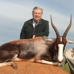 Hunting Bontebuck with Wintershoek Johnny Vivier Safaris in SA