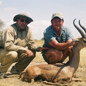 Hunting Gerenuk with Wintershoek Johnny Vivier Safaris in SA