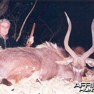 Hunting Nyala with Wintershoek Johnny Vivier Safaris in SA