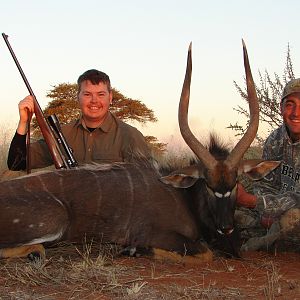 Hunting Nyala with Wintershoek Johnny Vivier Safaris in SA