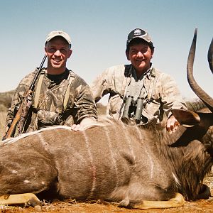 Hunting Nyala with Wintershoek Johnny Vivier Safaris in SA