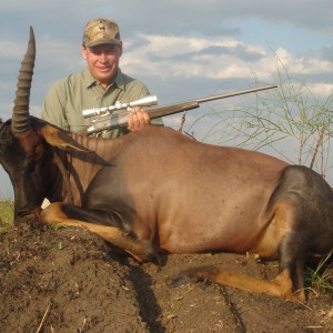 Hunting Topi with Wintershoek Johnny Vivier Safaris in SA