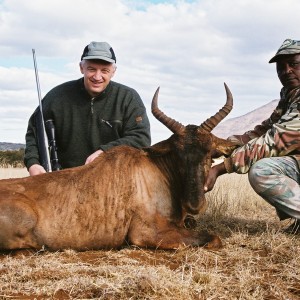 Hunting Tsessebe with Wintershoek Johnny Vivier Safaris in SA