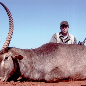 Hunting Waterbuck with Wintershoek Johnny Vivier Safaris in SA