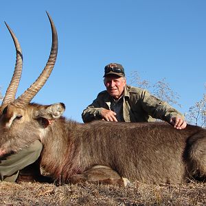 Hunting Waterbuck with Wintershoek Johnny Vivier Safaris in SA