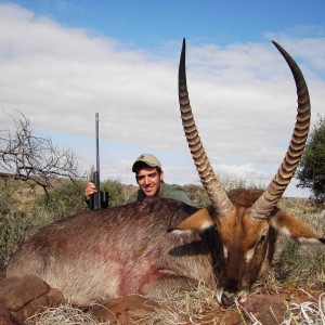 Hunting Waterbuck with Wintershoek Johnny Vivier Safaris in SA