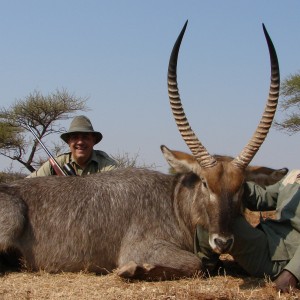 Hunting Waterbuck with Wintershoek Johnny Vivier Safaris in SA