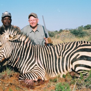 Hunting Mountain Zebra with Wintershoek Johnny Vivier Safaris in SA