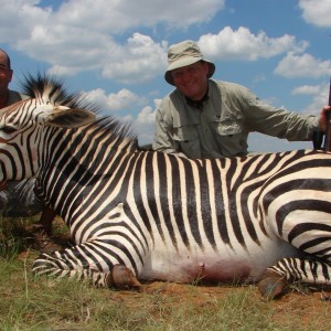 Hunting Mountain Zebra with Wintershoek Johnny Vivier Safaris in SA