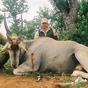 Hunting Eland with Wintershoek Johnny Vivier Safaris in SA