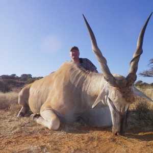 Hunting Eland with Wintershoek Johnny Vivier Safaris in SA