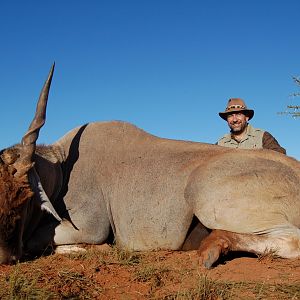 Hunting Eland with Wintershoek Johnny Vivier Safaris in SA