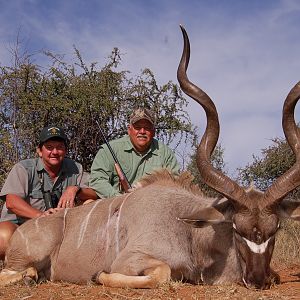 Hunting Kudu with Wintershoek Johnny Vivier Safaris in SA