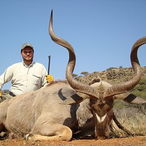 Hunting Kudu with Wintershoek Johnny Vivier Safaris in SA